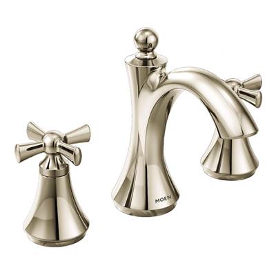 Moen T4524NL- Wynford Double Handle High Arc Bathroom Faucet