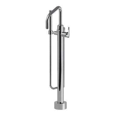 Ca'bano CA3331399- Floor mount tub filler with hand spray