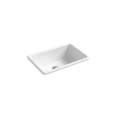 Kohler 5708-0- Iron/Tones® 27'' x 18-3/4'' x 9-5/8'' Top-mount/undermount single-bowl kitchen sink | FaucetExpress.ca