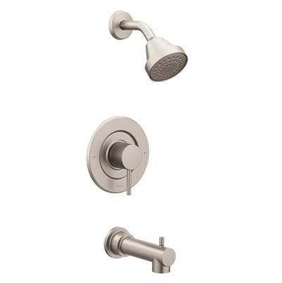 Moen T2193EPBN- Align Single-Handle Posi-Temp Tub and Shower Faucet Trim Kit in Brushed Nickel (Valve Not Included)