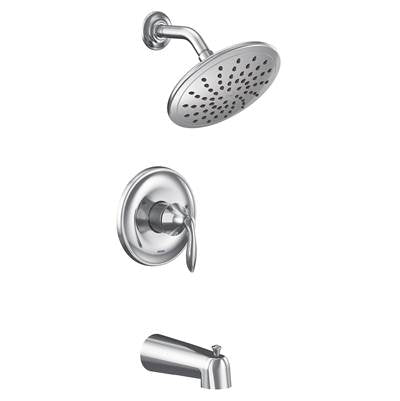 Moen UT2233EP- Eva M-Core 2-Series Eco Performance 1-Handle Tub And Shower Trim Kit In Chrome (Valve Sold Separately)