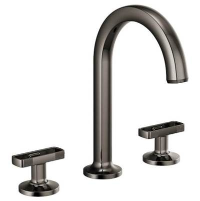 Brizo 65306LF-BNXLHP- Kintsu Widespread Lavatory Faucet With Arc Spout - Less Handles