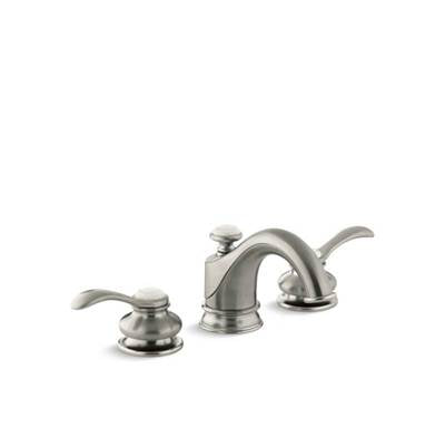 Kohler 12265-4-BN- Fairfax® Widespread bathroom sink faucet with lever handles | FaucetExpress.ca