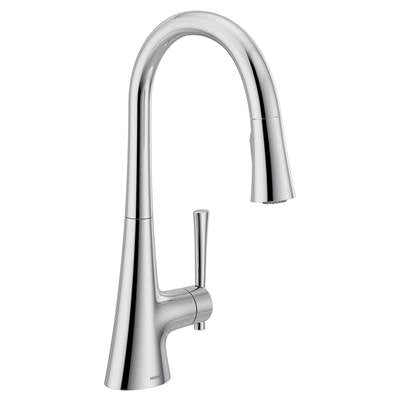 Moen 9126- Kurv Single-Handle Pull-Down Sprayer Kitchen Faucet With Reflex And Power Boost In Chrome