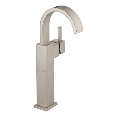 Delta 753LF-SS- Vero: Single Handle Lavatory Faucet With Riser | FaucetExpress.ca