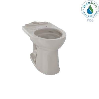 Toto C453CUFG#03- Drake Ii Round Front Bowl With Cefiontect - Bone | FaucetExpress.ca