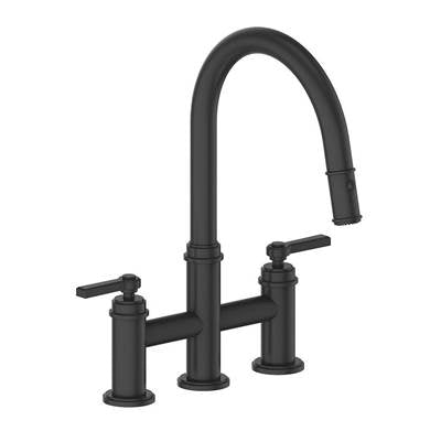 Vogt KF.17ZN.1112.MB- Zehn Bridge Kitchen Faucet Matte Black