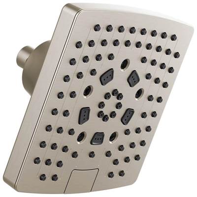 Brizo 87406-NK - Square Multifunction Showerhead - 1.75