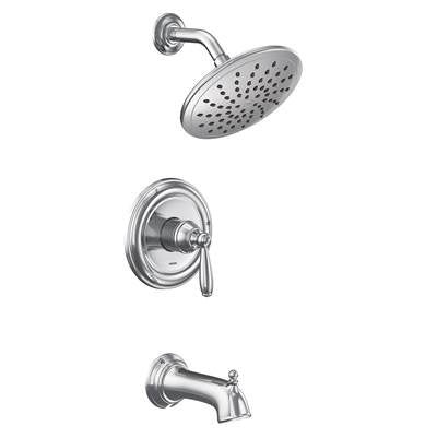 Moen UT2253EP- Brantford M-Core 2-Series Eco Performance 1-Handle Tub And Shower Trim Kit In Chrome (Valve Sold Separately)