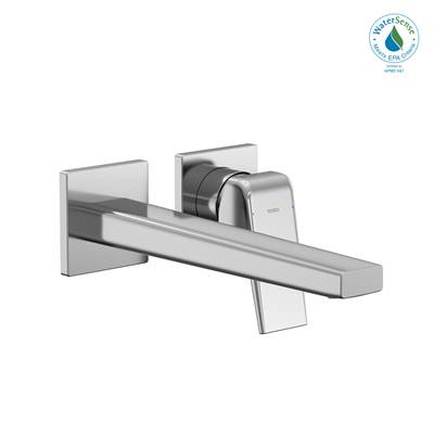 Toto TLG10308U#CP- TOTO GB 1.2 GPM Wall-Mount Single-Handle Long Bathroom Faucet with COMFORT GLIDE Technology, Polished Chrome - TLG10308U#CP | FaucetExpress.ca