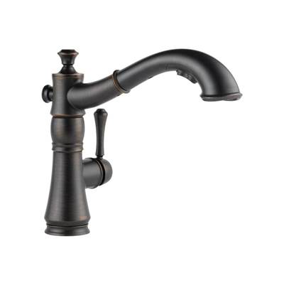 Delta 4197-RB-DST- Delta Cassidy Single Handle Pull-Out Kitchen Faucet | FaucetExpress.ca