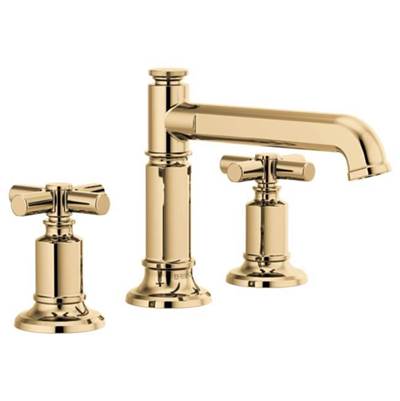 Brizo 65377LF-PGLHP- Invari Widespread Lavatory Faucet With Column Spout - Less Handles