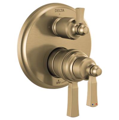 Delta T27T956-CZ- Integrated Diverter Trim 6S   2L 17T | FaucetExpress.ca