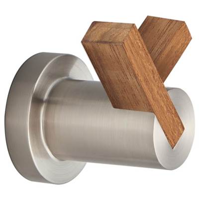 Brizo 693535-NKTK- Double Robe Hook | FaucetExpress.ca