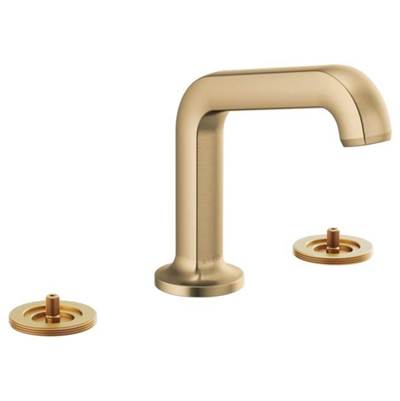 Brizo 65307LF-GLLHP-ECO- Kintsu Widespread Lavatory Faucet With Angled Spout - Less Handles