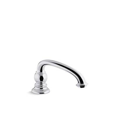 Kohler 72778-CP- Artifacts® Deck-mount bath spout with Arc design | FaucetExpress.ca