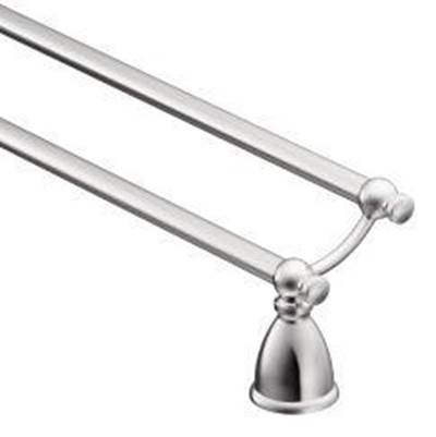 Moen Y3122CH- Caldwell Chrome 24'' Double Towel Bar