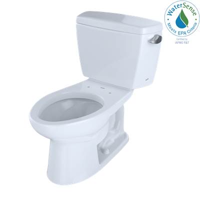 Toto CST744ELR#01- Ecodrake Elong Ada Bowl & Tank W/ Rh Trip Lever -Cotton | FaucetExpress.ca