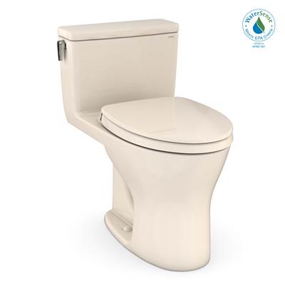 Toto MS856124CEMG#12- Ultramax One-Piece El Dual Flush 1.280.8 Gpf Dynamax Tornado Flush Toilet With CefiontectSoftclose Seat Washlet+ Ready Sedona Beige