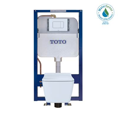 Toto CWT449249CMFG#WH- Wt172M+ Ct449Cfg#01 + Ss249#01 Yt920#Wh Sp Wall Hung Toilet | FaucetExpress.ca