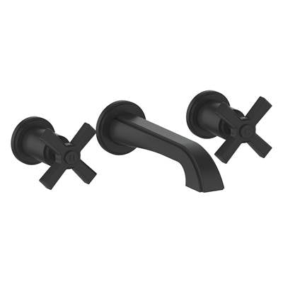 Vogt TM.Z4.1500.MB- Zehn Trim for Wall Mount Lavatory Faucet without Pop-Up Matte Black