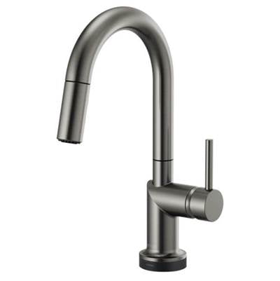 Brizo 64975LF-SLLHP- Odin SmartTouch Pull-Down Prep Kitchen Faucet with Arc Spout - Handle Not Included