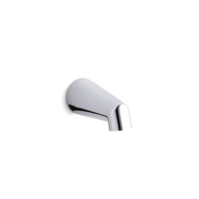 Kohler 6854-CP- Standard 4-7/8'' non-diverter bath spout | FaucetExpress.ca