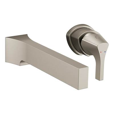 Delta T574LF-SSWL- Single Handle Wall Mount Lavatory Faucet - 8'' Minimum | FaucetExpress.ca