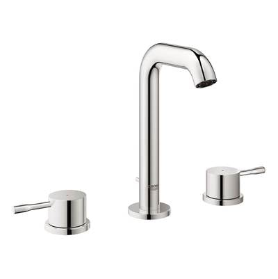 Grohe 2029700A- Essence lavatory 8'' wideset, low spout, 4.5 L/min (1.2 gpm) | FaucetExpress.ca