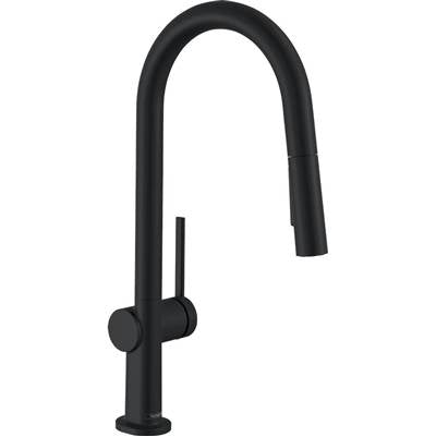 Hansgrohe 72846671- Single Handle A-Shaped Pull-Down Kitchen Faucet - FaucetExpress.ca