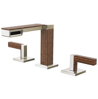 Brizo 65322LF-PNTKLHP - Widespread Lavatory Faucet - 1.2 Gpm