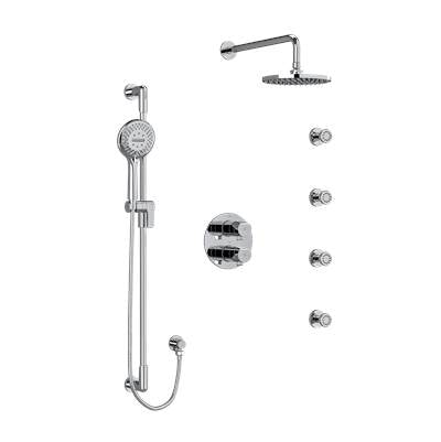 Riobel KIT446PBC-6- Shower Kit 446