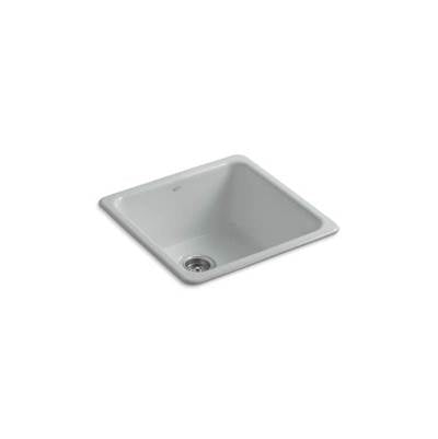 Kohler 6587-95- Iron/Tones® 20-7/8'' x 20-7/8'' x 10'' Top-mount/undermount single-bowl kitchen sink | FaucetExpress.ca