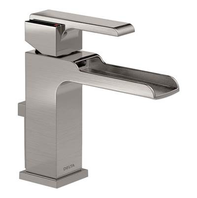 Delta 568LF-SSMPU- Delta Ara 1H Lav Faucet - Channel Spout | FaucetExpress.ca