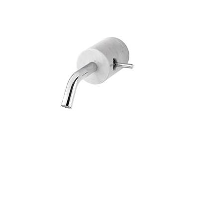 Aquabrass - Cl28 Marmo Wallmount Lav Faucet-1 Handle -White
