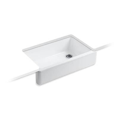 Kohler 6489-0- Whitehaven® Undermount single-bowl farmhouse kitchen sink | FaucetExpress.ca