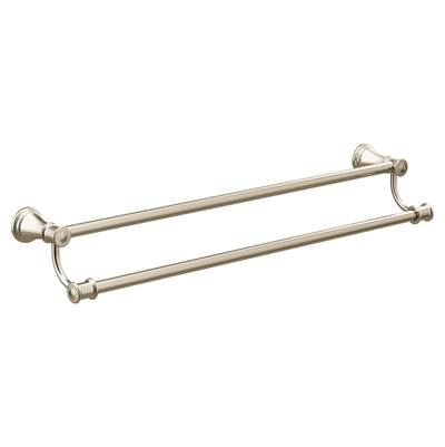 Moen YB6422NL- Belfield Polished Nickel 24'' Double Towel Bar