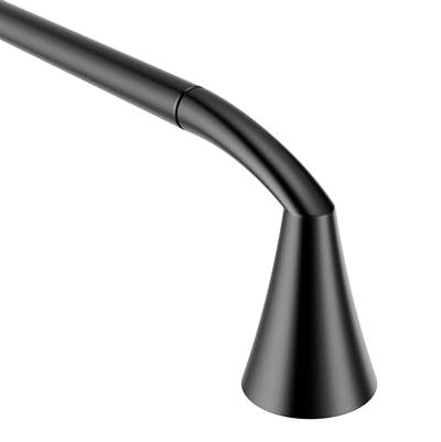 Moen YB2318BL- Glyde Matte Black 18'' Towel Bar