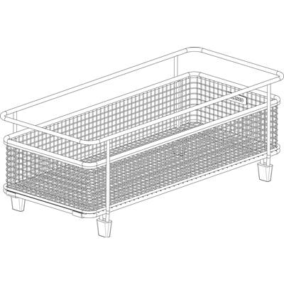 Blanco 406399- Mesh Basket, Stainless Steel, Precis with Drainboard | FaucetExpress.ca