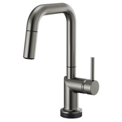 Brizo 64965LF-SLLHP- Odin SmartTouch Pull-Down Prep Kitchen Faucet with Square Spout - Handle Not Included