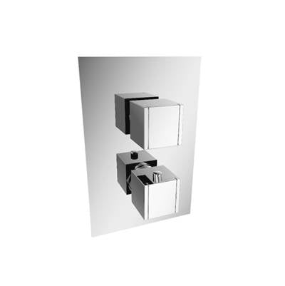 Isenberg 150.4420CP- 3/4 " Thermostatic Valve With 2-Way Diverter & Integrated Volume Control & Trim | FaucetExpress.ca