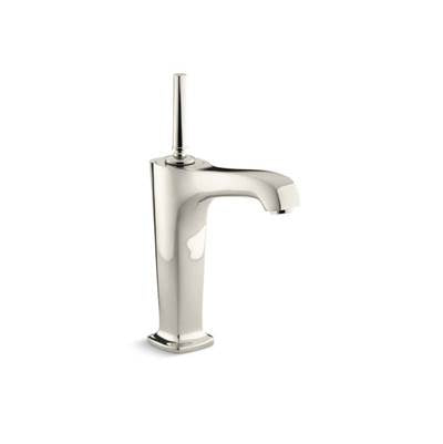 Kohler 16231-4-SN- Margaux® Tall Single-hole bathroom sink faucet with 6-3/8'' spout and lever handle | FaucetExpress.ca