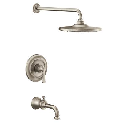 Moen UTS244203EPBN- Colinet M-Core 2-Series Eco Performance 1-Handle Tub And Shower Trim Kit In Brushed Nickel (Valve Sold Separately)