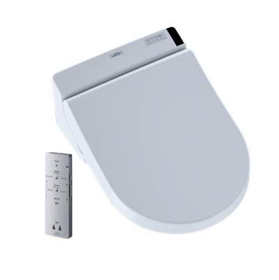 Toto SW2047T20#01- C200 Dshape Washlet+ Cotton Concealed Connection | FaucetExpress.ca