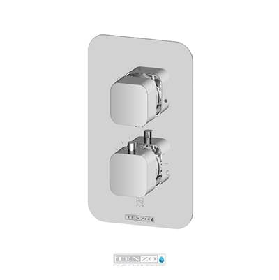 Tenzo F-QUT33- T-Box Valve Trims Thermo. 3 Functions Diverter