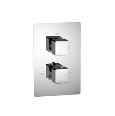 Isenberg 196.4421PN- 3/4 " Thermostatic Valve With 2-Way Diverter & Integrated Volume Control & Trim | FaucetExpress.ca