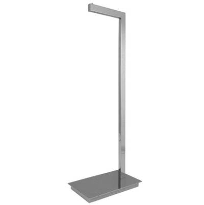 Laloo 9001N BN- Floor Stand Paper Holder - Brushed Nickel | FaucetExpress.ca