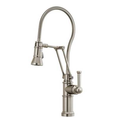 Brizo 63125LF-SS - Articulating Kitchen Faucet 1Lhed Hose