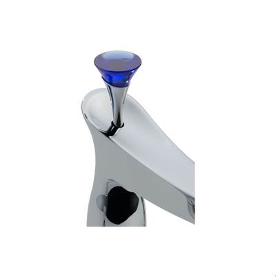 Brizo RP48904PC- B-Blue Glass Finial Roman Tub Rsvp | FaucetExpress.ca