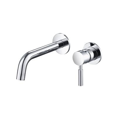 Isenberg 100.1800BN- Single Handle Wall Mounted Bathroom Faucet | FaucetExpress.ca